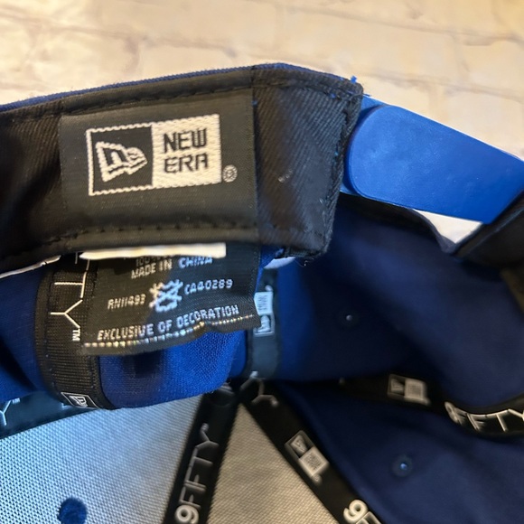 TAYLORMADE LIFESTYLE NEW ERA 9FIFTY MEN’S ROYAL BLUE SNAPBACK CAP O/S - Picture 6 of 10